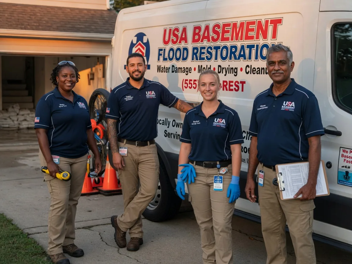 Basement Flood Cleanup company in Valley Park, MS