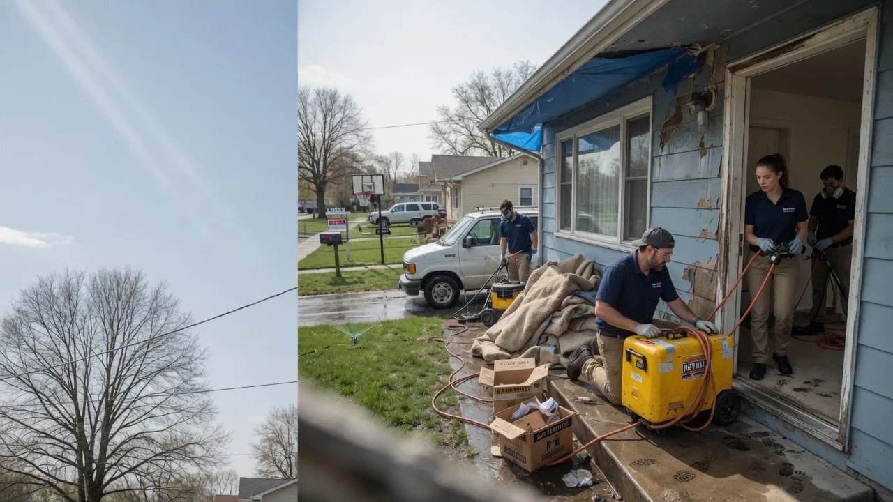 Basement Flood Cleanup in Valley Park, MS near me